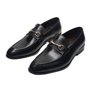 Mocassins simples et à la mode en cuir véritable faits à la main pour banquet formel décontracté confortable et pratique - Product Image 1