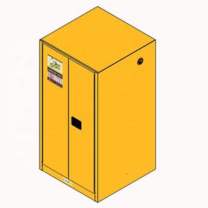 ארון מעבדה מודרני מפלדה, עמיד בפני בעירה ופיצוץ, עם אחסון חביות נפט לבטיחות כימית - Product Image 2