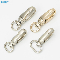 Métal 3/4 pouces 18/20mm accessoires de sac à main mousqueton pivotant oeil déclencheur Clip fermoir pour cuir artisanat sac sangle ceinture sangle