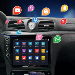 ACARDASH Écran tactile 9,7 pouces Android Multimédia GPS Navigation Autoradio Carplay pour Maserati GT/GC 2007-2017 - Product Image 1