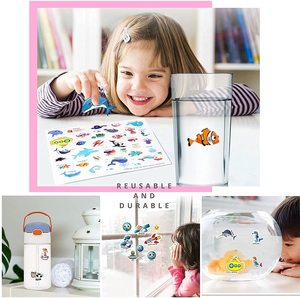 Livre d'apprentissage précoce pour enfants sensoriels réutilisables à contraste élevé impression livre d'autocollants pour bébé pour l'éducation précoce - Product Image 2