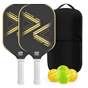 Raquetas de Pickleball Tongli para Niños, Núcleo de Panal, Superficie de Fibra de Vidrio, 16 mm, 40 Orificios, Ligeras, 220 g, Control y Potencia, USAP - Product Image 5