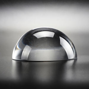 Brilhando meia esfera bola de cristal paperweight cúpula peso de papel de cristal - Product Image 1