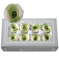 Nouvelle Collection 2026 : Têtes de Roses Éternelles Style Bohème (8 Têtes, 4-5cm) – Vente en Gros Direct Usine pour Décoration de Mariage