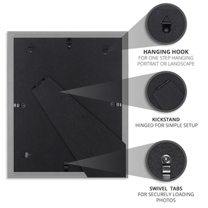 Precio bajo MOQ pequeño Alta calidad Exportación Orientada al por mayor Nuevo diseño personalizado Vertical 4x6 "Tamaño Marco de fotos de Camboya - Product Image 3