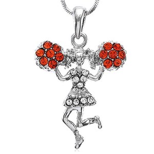Métal Bling Strass Ballet Pantoufles Charme <span class=keywords><strong>Danse</strong></span> Pendentif Ballet Chaussures Collier Cadeaux Bijoux - Product Image 4