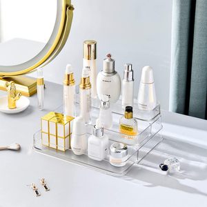 Adjustable Transparent PET Spice Jar Organizer <b>Kitchen</b> Accessories <b>for</b> Stepped <b>Storage</b> Rack Cosmetics Spice <b>Storage</b> - Product Image 3