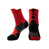 2022 chaussettes d'équipe de basket-ball professionnelles Crew Elite chaussettes de basket-ball hommes chaussettes de Compression de basket-ball épaisses