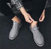 Baskets en toile à lacets chaussures de mode basses décontractées classiques confortables chaussures de marche plates pour hommes approvisionnement d'usine personnalisé