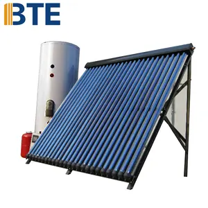 Sistema solar pressurizado com tubo de aquecimento dividido, 150L, 200L, 300L, 500L, instalação de aquecimento solar de água para casa