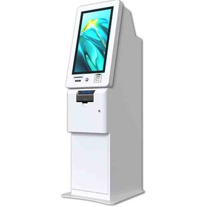 Kiosco de autoservicio premium TITO con pantalla táctil para canje de billetes y tickets, máquina de juegos de habilidad BTM con aceptador de billetes para canje de efectivo - Product Image 1