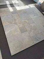Pavés en pierre calcaire durables PerfectStone, blocs de pavage extérieurs pour la pose de sols