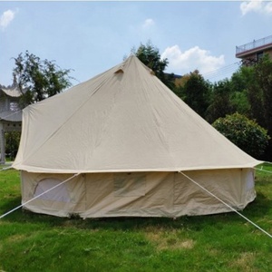 Di lusso <span class=keywords><strong>glamping</strong></span> 3m 4m 5m 6m tela di cotone tenda di bell per il campeggio esterno - Product Image 3