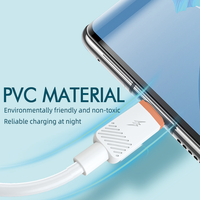Câble de données de charge rapide neuf en PVC blanc, vente en gros d'usine, accessoires pour téléphone portable 1M/2M