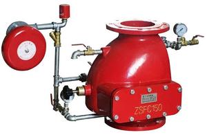 Vanne d'alarme à déclenchement à sec ZSFC100-16 pour système d'extinction automatique par aspersion, en fonte rouge, équipement de lutte contre l'incendie pour les incendies de classe A et B - Product Image 4