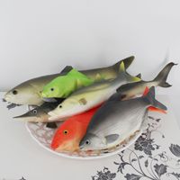 Modèle de poisson de simulation Y000, écologique, non toxique, fausse carpe rouge, carpe crucian, décoration d'aquarium, moulage par injection