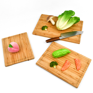 Legend Factory Custom chacuterie carnicero bistec tabla de cortar antideslizante tabla de cortar de bambú para uso doméstico diario - Product Image 4