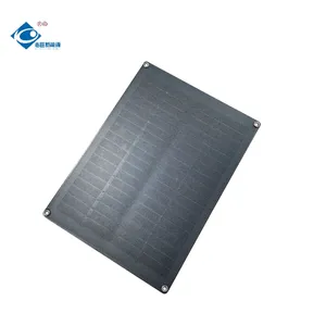 2024 Innovative Product 5.3W Semi-flexible Solar Panel ZW-220180-18V PET Solar Panel Charger 18V Portable Solar Panel