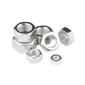 Wanqian Fasteners Hex Nuts M2 M24 Zinc Plated Carbon Steel Grade A For Manufacturing - Product Image 1