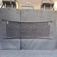 Red de malla elástica duradera para maletero de coche, con adhesivo mágico universal, bolsillo organizador para coche