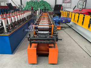 IRONSTAR Hutform <span class=keywords><strong>Omega</strong></span>-Profil Hut Kanal Lattenrahmen Deckengitter Clips Rolle Formmaschine