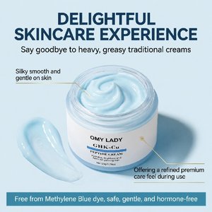 Nuovissimo Balsamo Riparatore al Peptidi di Rame GHK-Cu, Crema Idratante Anti-Età al Sego di Manzo da Animali Allevati al Pascolo per Pelli Secche e Sensibili - Product Image 6