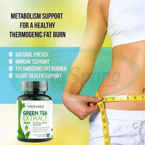 VitaSpring L-carnitine <span class=keywords><strong>Capsules</strong></span> de thé vert 1000mg Extrait de thé vert de moringa Probiotiques <span class=keywords><strong>Capsules</strong></span> de thé vert - Product Image 2