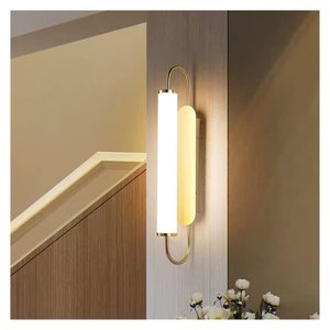 <span class=keywords><strong>Lampe</strong></span> murale décorative moderne en métal et verre <span class=keywords><strong>LED</strong></span>, éclairage mural intérieur <span class=keywords><strong>pour</strong></span> la maison, le salon, la chambre, le couloir, les escaliers et les passages - Product Image 1