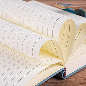 Cuaderno con correa de cuero de PU de fabricante, personalizado, con forro blanco marfil, página interior, creatividad, Bloc de notas de oficina, producción rápida para venta al por menor - Product Image 4
