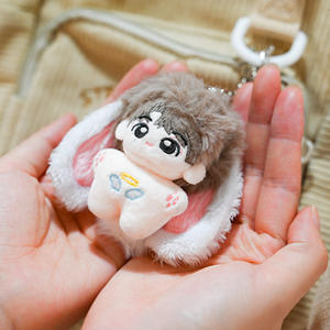 Peluche Personalizzato da 5cm, Personaggio di Gioco o <span class=keywords><strong>Anime</strong></span> da 10cm, Portachiavi Kawaii Kpop, Peluche Personalizzato a Forma di Stella Marina - Product Image 2