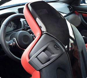 Housses de siège de compétition Garniture intérieure Fibre de carbone pour BMW F87 M2C M4 - Product Image 1