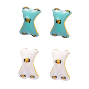 Pendientes de acero inoxidable a la moda de la industria pesada, accesorios de esmalte que no se desvanecen, peso de fundición de Color Popular al por mayor - Product Image 4