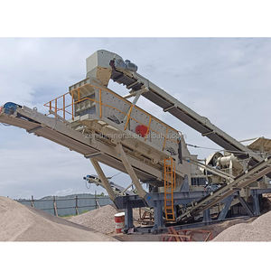 Máquina trituradora de mineral de hierro y oro portátil de bajo precio, trituradora de piedra de roca de grava de residuos de construcción de hormigón, planta trituradora móvil - Product Image 6