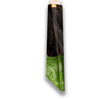 Vente en gros Couteaux de boucher de chef de cuisine classique en acier damas en cuivre tricolore avec manche en bois stabilisé en résine