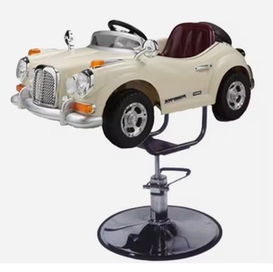 Mobilier moderne de salon de coiffure pour enfants de Guangzhou chaise de barbier en plastique réglable avec fonction de sécurité chaise haute pour <span class=keywords><strong>bébé</strong></span> équipement de salon de coiffure - Product Image 2