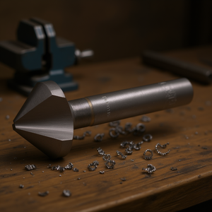 Ttake 90 Degree Countersink Hss Co TiAlN Coated Cylindrical Shank 3 Flutes Din 335 <b>C</b> - Product Image 3
