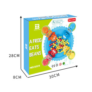 Frog Eating Beans <b>Game</b> Plastic Toy For Kids Parent Child Interactive Board <b>Game</b> With Colorful Balls And Fun Play - Product Image 5