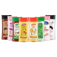 Huile Essentielle de Massage au Curcuma Hydratante pour le Visage et le Corps avec Vitamine C pour Tous Types de Peau 200ml 100% Naturelle Biologique