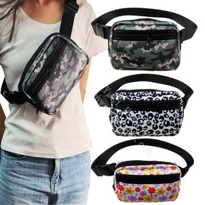 Tas selempang sabuk <span class=keywords><strong>Neoprene</strong></span> wanita, kantong pinggang untuk perempuan di mana saja dengan 3 saku - Product Image 6