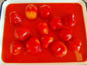 Pomodori Pelati in Scatola Premium Colore Rosso Vivace Texture Ricca e Carnosa Sapore Naturale Intenso Dolce <span class=keywords><strong>Pomodoro</strong></span> Fresco Conservato - Product Image 4