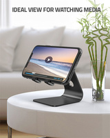 Soporte Multiángulo Premium para Tablet, Base Resistente de Aluminio para Teléfono Móvil, Compatible con Dispositivos Inteligentes de 4-10 Pulgadas