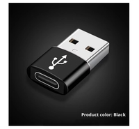 Adaptor Konverter USB C Female ke USB A Male dari Aluminium Alloy Baru dengan Perlindungan OTP untuk Penggunaan Ponsel