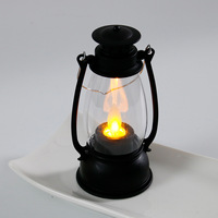 Lampe LED vintage en plastique en forme de poney, style lanterne, veilleuse décorative pour Noël et Pâques, best-seller
