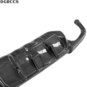 <b>For</b> 5 Series F18 M5 2009-2016 Carbon Fiber Rear Lip Rear <b>Diffuser</b> Bumper Lip With Taillights - Product Image 5