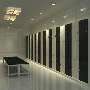 Armoires de rangement pour bagages en libre service Inteligentes Casiers de gymnastique pour école de sport électronique stratifiée en acier HPL pour vestiaire - Product Image 5