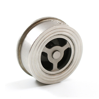 KXC SS304 CF8 Manuelles Wafer-Rückschlagventil mit Druckfeder und Sitzring, 18 Monate Garantie