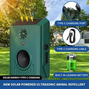Repellente Solare a Ultrasuoni per Animali a 180 Gradi, per Uccelli, Cani, Scimmie, Cervi, Topi - Vendita all'Ingrosso - Product Image 3