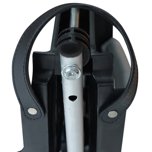 Chariot de cuisine pliable Wahsun, nouveau design, aluminium et plastique, 3 étagères, chariot à outils à quatre roues, chariot de transport, chariot à outils - Product Image 5