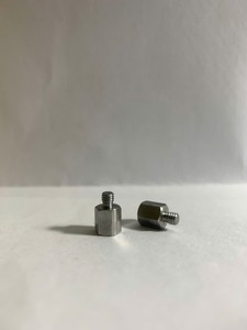 Écrou de raccordement fileté en acier inoxydable poli, mâle-femelle, pour montage d'équipement - Product Image 4