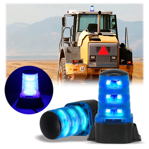 24W Amber <strong>Rotating</strong> <strong>LED</strong> Beacon Lighting Farm Machine <strong>Warning</strong> <strong>Light</strong> Accessory for Tractor Truck - Product Image 4